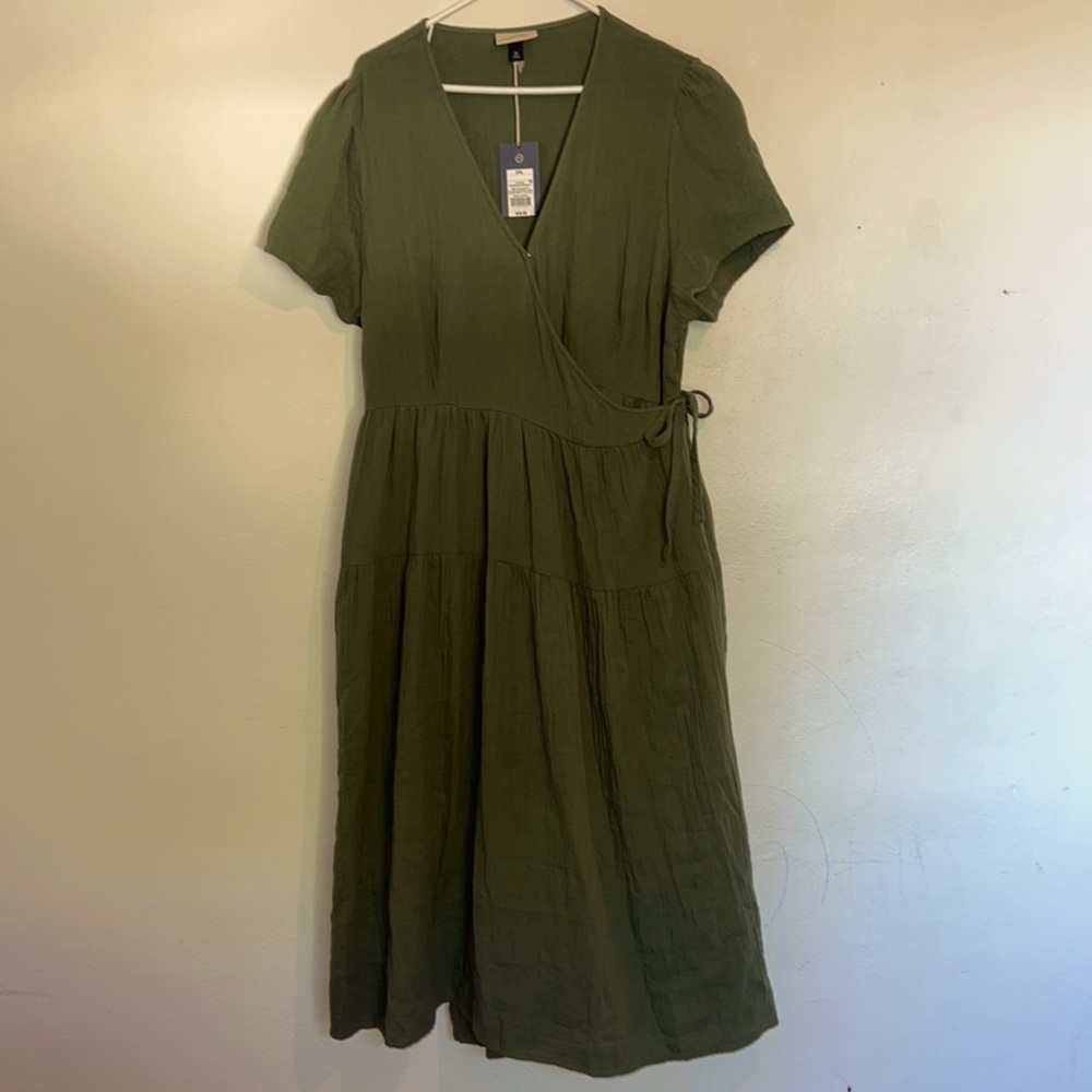 PRICE FIRM Universal Thread Wrap Dress
